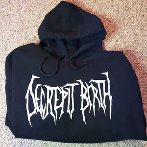 Decrepit Birth Diminishing Between World Hoodie Adult Size XL
